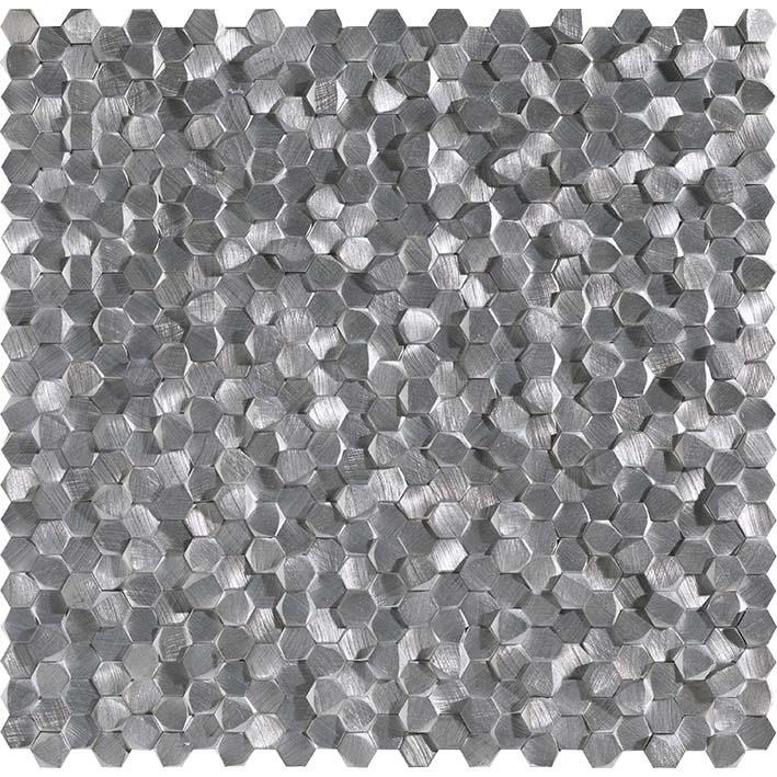 Antic Collanial Mozaik Gravity Aluminium Hexagon Metal - 10LAN100081170