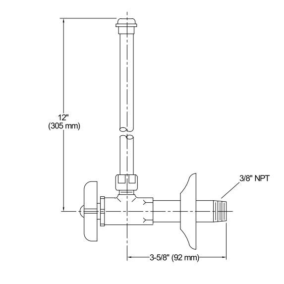 Kohler Ara Musluk ve Boru Fırçalanmış Bronz 2'li - 10KOH7605-P-BV0