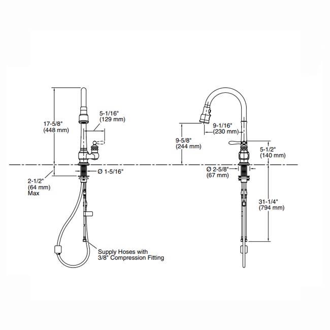 Kohler Eviye Bataryası Artifacts, Oil Rubbed Bronze - 10KOH99260-2BZ