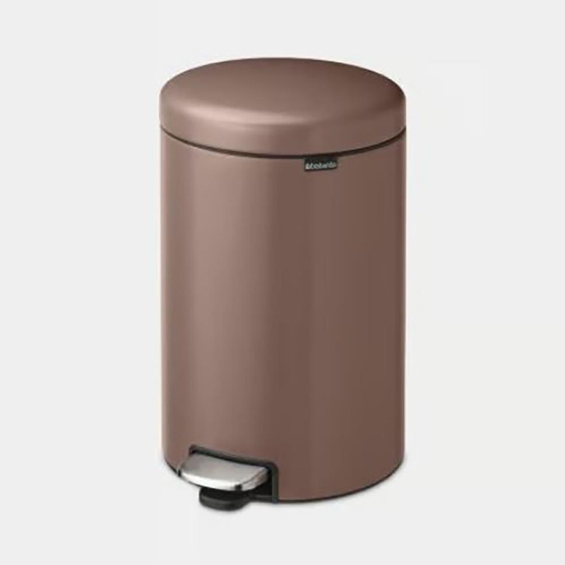 Brabantia Çöp Kutusu 20 litre Newicon Pedallı Satin Taupe 234026 - 20BRA234026