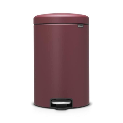 Brabantia Çöp Kutusu 20 litre Newicon Pedallı Kırmızı 115905 - Thumbnail 20BRA115905