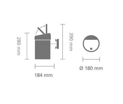 Brabantia Çöp Kutusu 3 litre Touch Bin Dokunmatik Brillant Steel 363962 - Thumbnail 20BRA363962