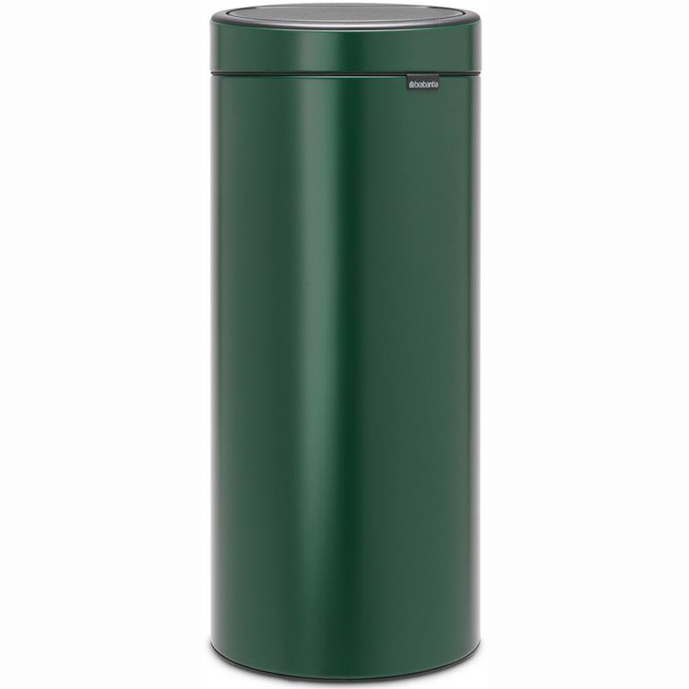 Brabantia Çöp Kutusu 30 litre Touch Bın New Dokunmatik Çam Yeşili 304262 - 20BRA304262