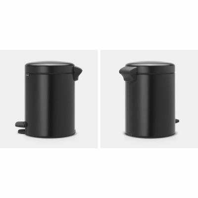 Brabantia Çöp Kutusu Newicon Pedallı 5 Lt Matt Siyah 112928 - Thumbnail 20BRA112928