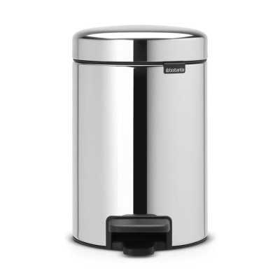 Brabantia Çöp Kutusu 3 lt Pedallı Parlak Paslanmaz Çelik 113147 - Thumbnail 20AKS113147