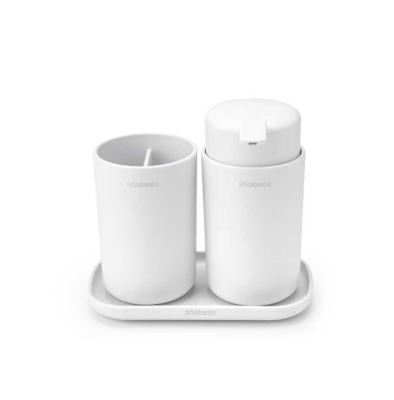 Brabantia Renew 3 Parça Banyo Seti Beyaz 280382 - Thumbnail 20BRA280382