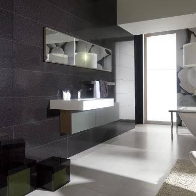 PORCELANOSA - Porcelanosa Duvar Karosu Carbono Black 31,6 x 90 cm