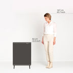 Brabantia Çöp Kutusu Büyük Boy 60 lt Bo Touch Dokunmatik Kapak Beyaz 130205