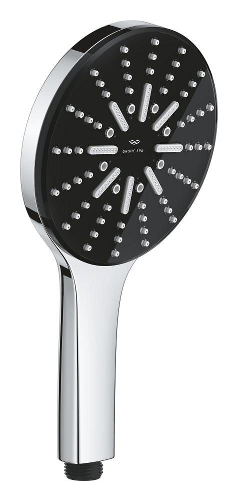 Grohe Rainshower Aqua El Duşu 3 Akışlı Krom+Siyah – 101676KI00