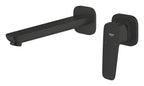 Grohe Lavabo Bataryası İki Delikli Duvardan Cubeo L-Size Mat Siyah – 1017892430