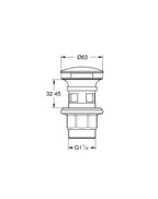 Grohe Bas-Aç Sifon Tapa Takımı - 1024642430