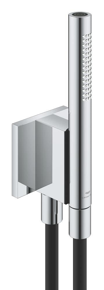 Grohe Rainshower Aqua Manyetik Duvar Askılı El Duşu Seti 2 Akışlı Krom+Siyah – 105006KI00