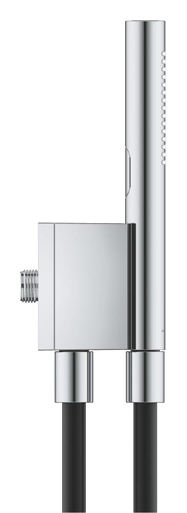 Grohe Rainshower Aqua Manyetik Duvar Askılı El Duşu Seti 2 Akışlı Krom+Siyah – 105006KI00