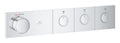 Grohe Grohtherm Aqua Tiles 3 Valfli Akış Kontrollü, Ankastre Termostatik Duş Bataryası Krom – 1068660000