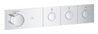 Grohe Grohtherm Aqua Tiles 3 Valfli Akış Kontrollü, Ankastre Termostatik Duş Bataryası Krom – 1068660000
