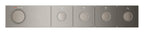 Grohe Grohtherm Aqua Tiles 4 Valfli Akış Kontrollü, Ankastre Termostatik Duş Bataryası Br. Hard Graphite – 106867AL00