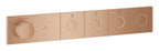 Grohe Grohtherm Aqua Tiles 4 Valfli Akış Kontrollü, Ankastre Termostatik Duş Bataryası Br. Warm Sunset – 106867DL00