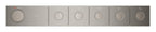 Grohe Grohtherm Aqua Tiles 5 Valfli Akış Kontrollü, Ankastre Termostatik Duş Bataryası Br. Hard Graphite – 106868AL00