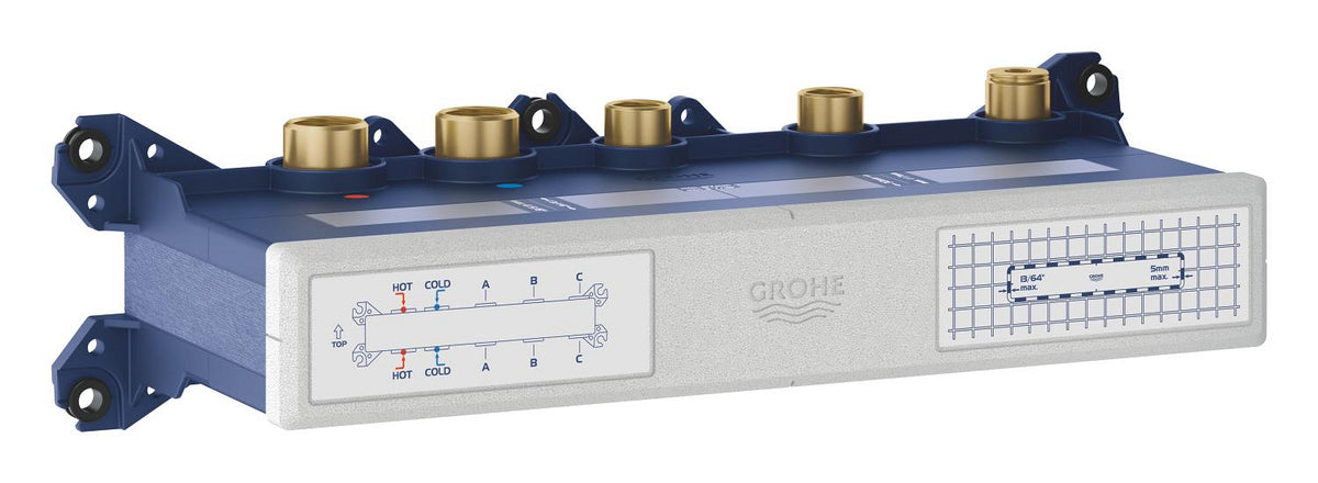 Grohe Aqua Tiles Ankastre Termostatik Montaj Gövdesi 3 Çıkışlı – 1068690000