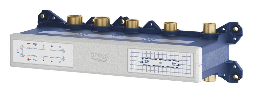 Grohe Aqua Tiles Ankastre Termostatik Montaj Gövdesi 3 Çıkışlı – 1068690000