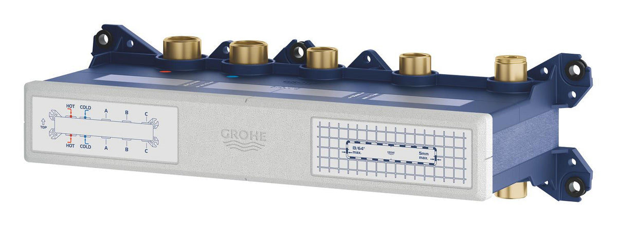 Grohe Aqua Tiles Ankastre Termostatik Montaj Gövdesi 3 Çıkışlı – 1068690000