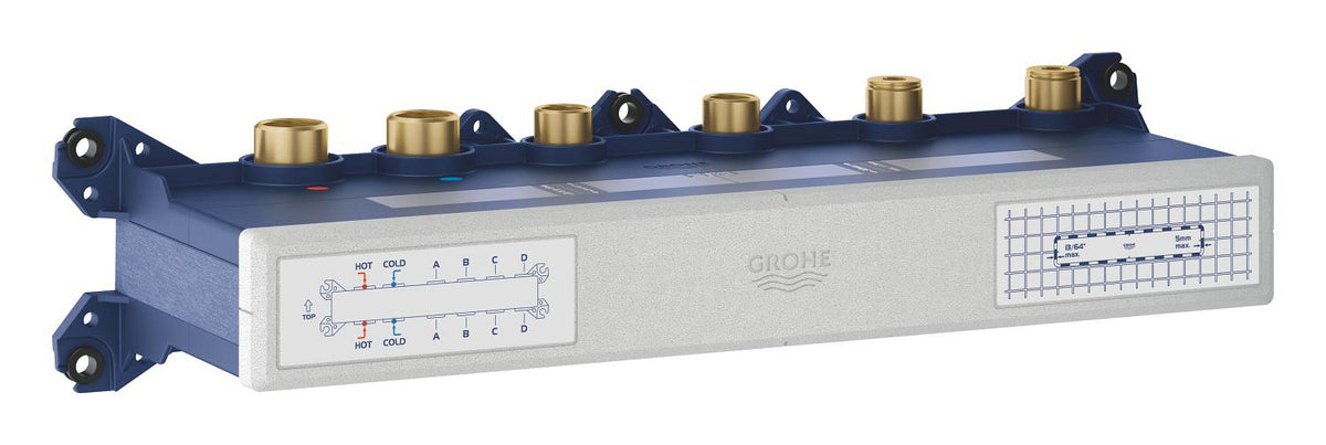 Grohe Aqua Tiles Ankastre Termostatik Montaj Gövdesi 4 Çıkışlı – 1068810000