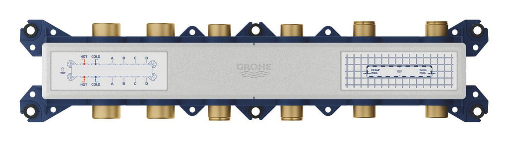 Grohe Aqua Tiles Ankastre Termostatik Montaj Gövdesi 4 Çıkışlı – 1068810000