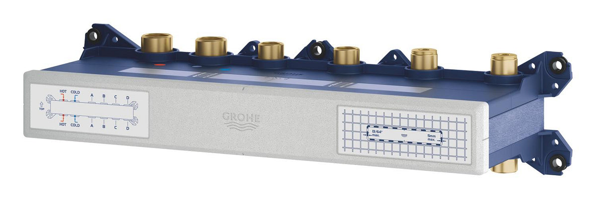 Grohe Aqua Tiles Ankastre Termostatik Montaj Gövdesi 4 Çıkışlı – 1068810000