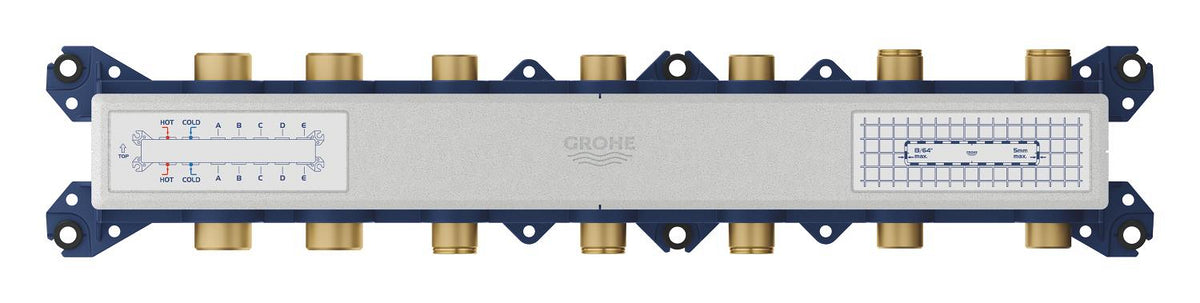 Grohe Aqua Tiles Ankastre Termostatik Montaj Gövdesi 5 Çıkışlı – 1068820000