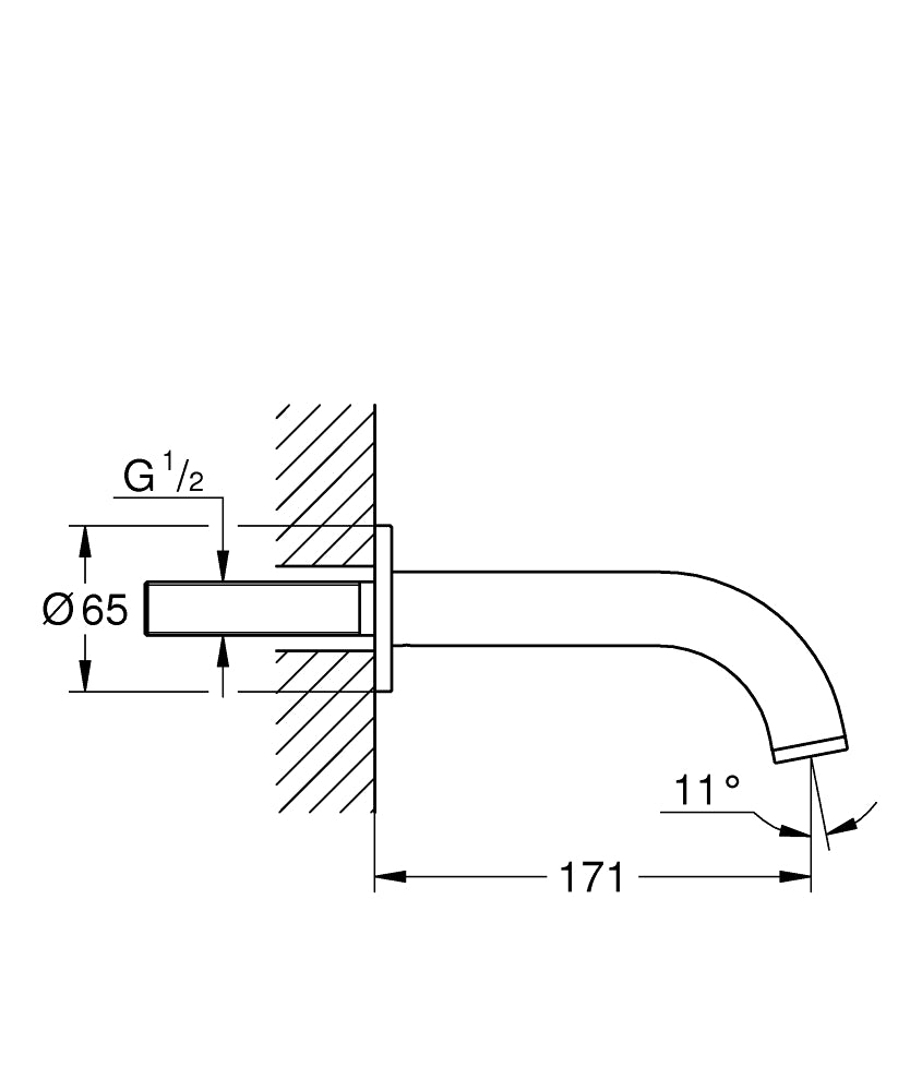 Grohe Atrio Çıkış Ucu Brushed Warm Sunset – 13487DL0