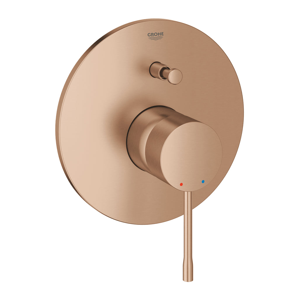 Grohe Essence New Ankastre Duş Bataryası - Brushed Warm Sunset - 19285DL1