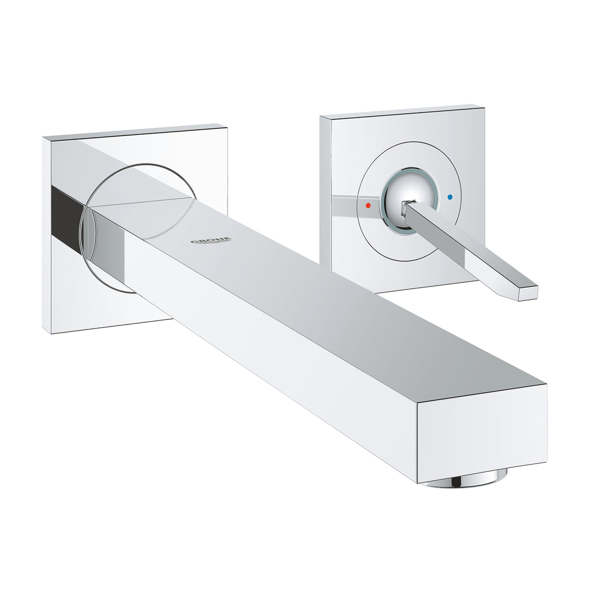 Grohe Eurocube Joy İki Delikli Duvardan Lavabo Bataryası - 19998000