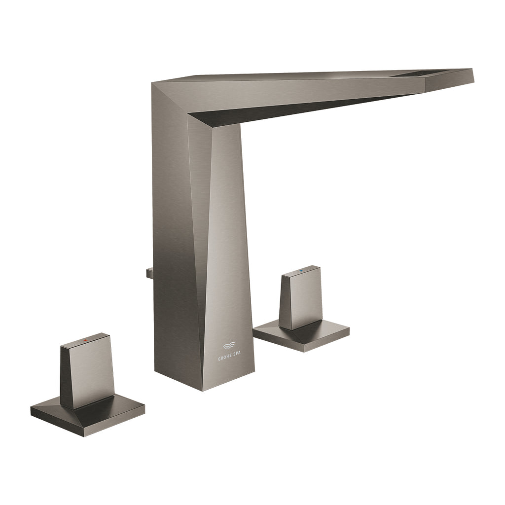 Grohe Allure Brilliant 3 Delikli Lavabo Bataryası L-Boyut Brushed Hard Graphite – 20627AL0