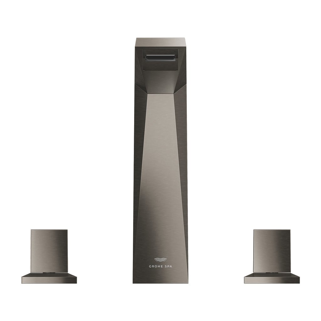 Grohe Allure Brilliant 3 Delikli Lavabo Bataryası L-Boyut Brushed Hard Graphite – 20627AL0