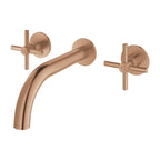 Grohe Atrio 3 Delikli Duvardan Lavabo Bataryası M-Boyut Br. Warm Sunset – 20661DL0