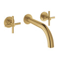 Grohe Atrio 3 Delikli Duvardan Lavabo Bataryası M-Boyut Br. Cool Sunrise – 20661GN0