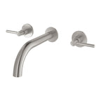 Grohe Atrio 3 Delikli Duvardan Lavabo Bataryası M-Boyut SuperSteel - 20662DC0