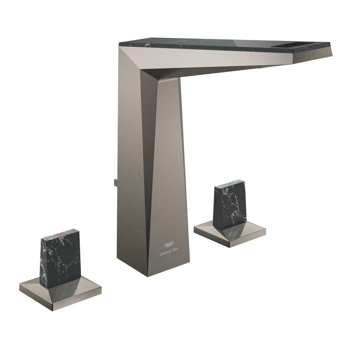 Grohe Allure Brilliant Private Collection 3 Delikli Lavabo Bataryası L Boyut Brushed Hard Graphite – 20669AL0