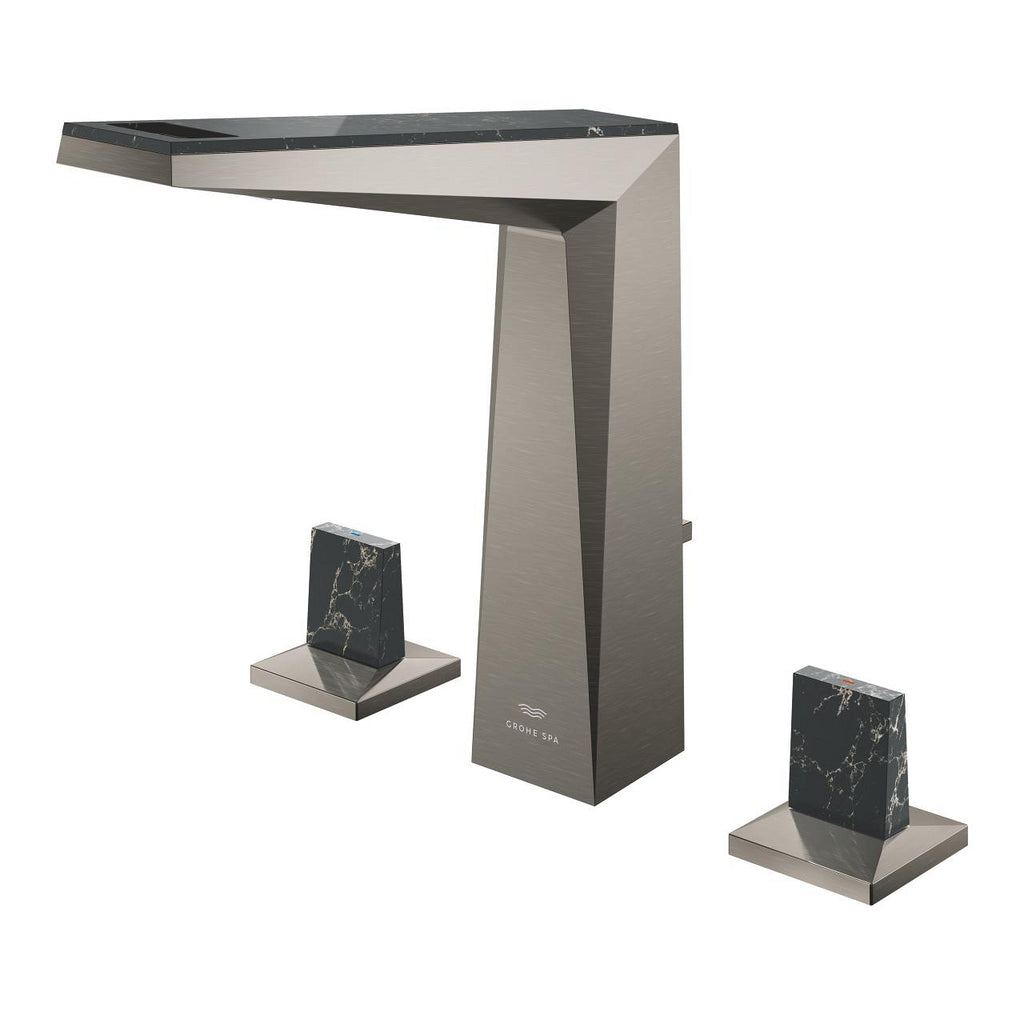 Grohe Allure Brilliant Private Collection 3 Delikli Lavabo Bataryası L Boyut Brushed Hard Graphite – 20669AL0