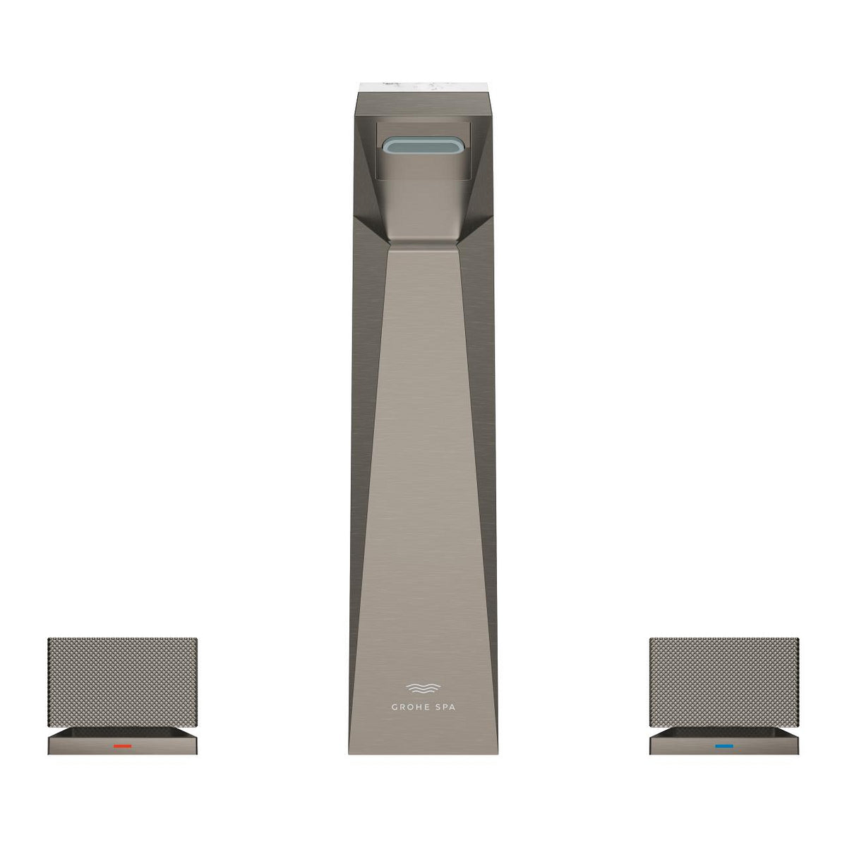Grohe Allure Brilliant Private Collection 3 Delikli Lavabo Bataryası L Boyut Brushed Hard Graphite – 20671AL0