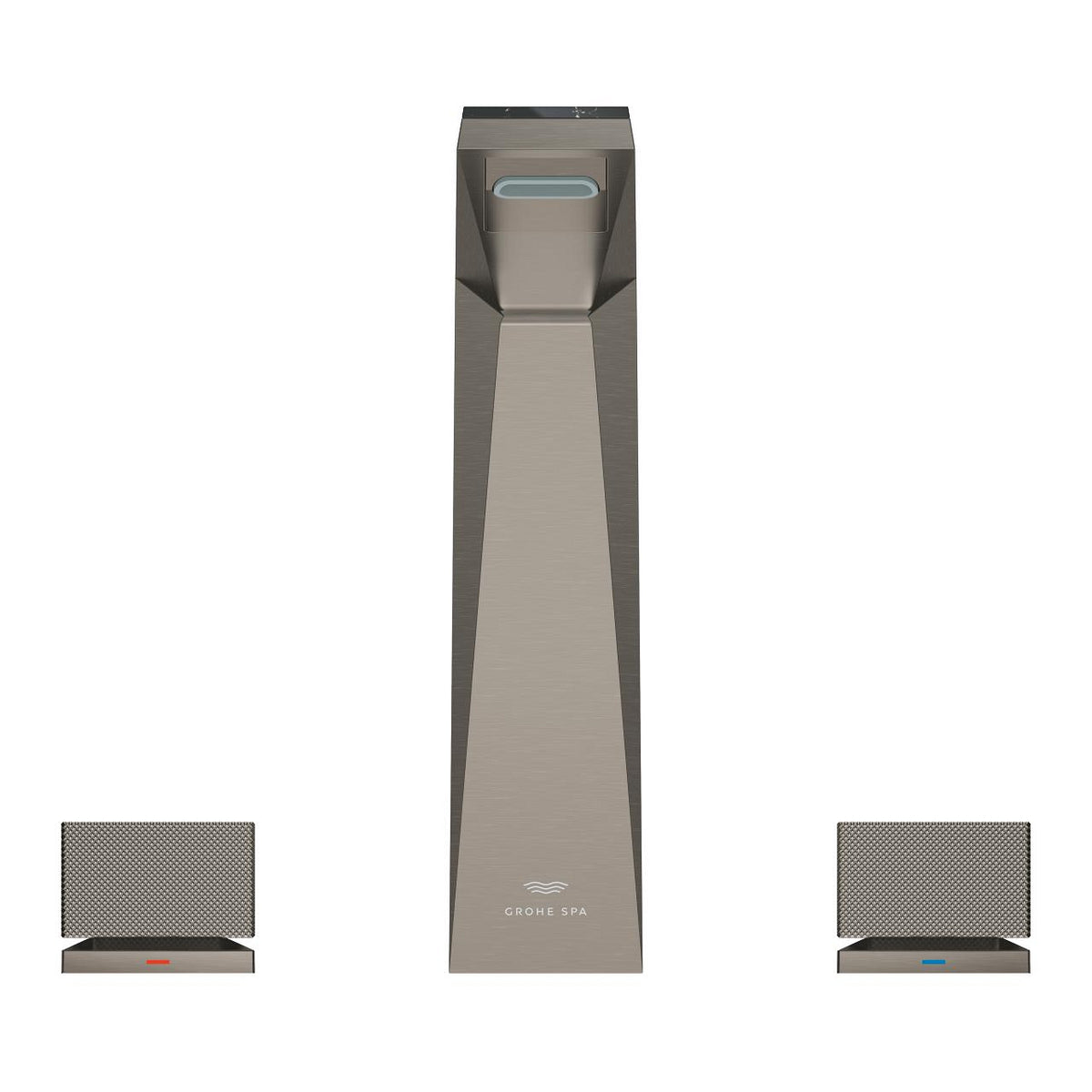 Grohe Allure Brilliant Private Collection 3 Delikli Lavabo Bataryası L Boyut Brushed Hard Graphite – 20672AL0
