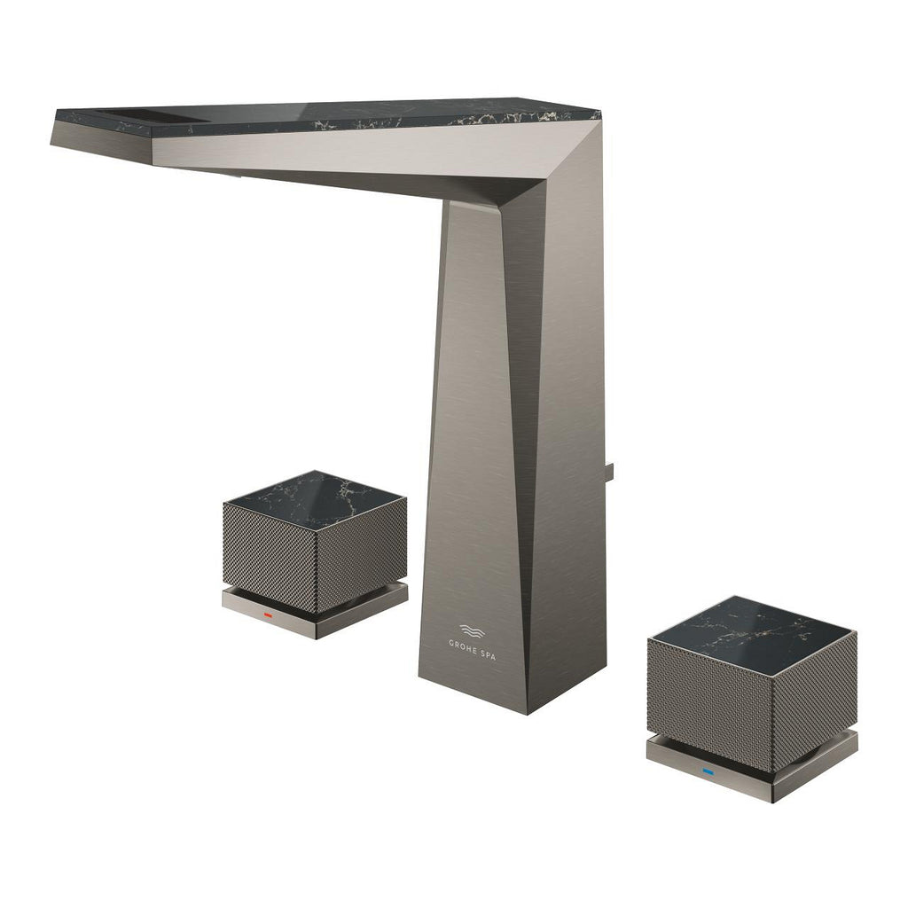 Grohe Allure Brilliant Private Collection 3 Delikli Lavabo Bataryası L Boyut Brushed Hard Graphite – 20672AL0