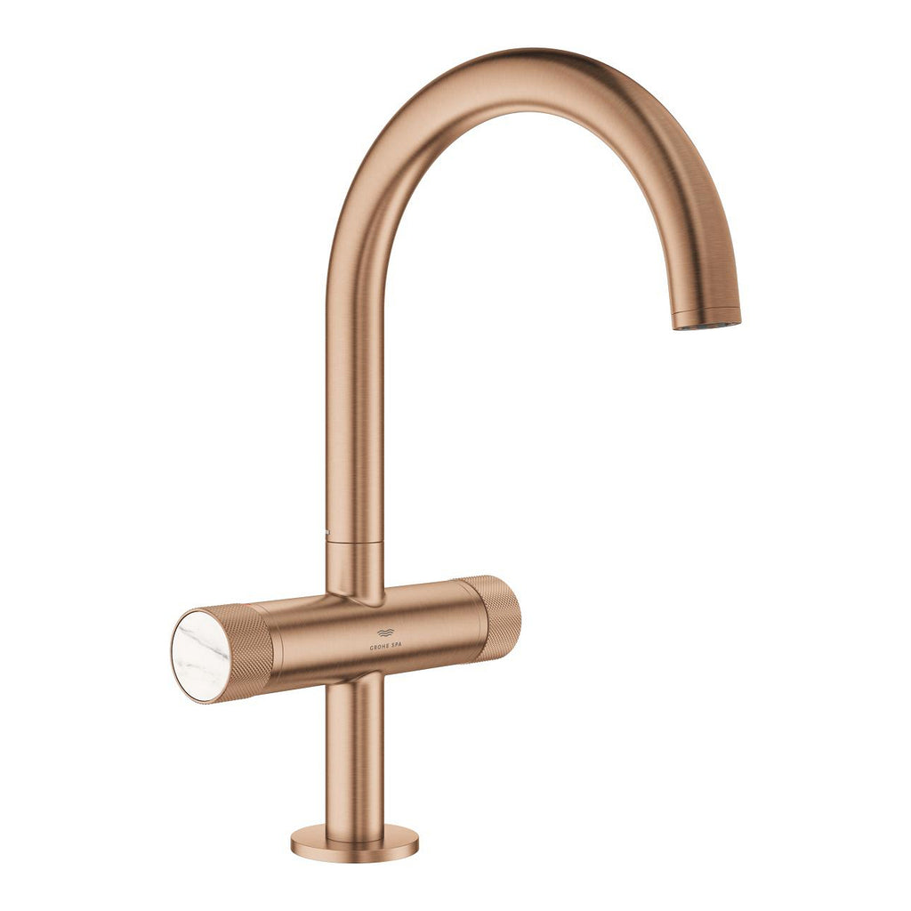 Grohe Atrio Private Collection Lavabo Bataryası L-Boyut Brushed Warm Sunset – 21138DL0