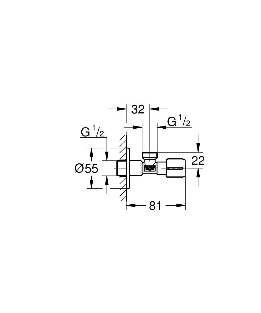 Grohe Ara Musluk 1/2"x1/2" Brushed Warm Sunset – 22041DL0