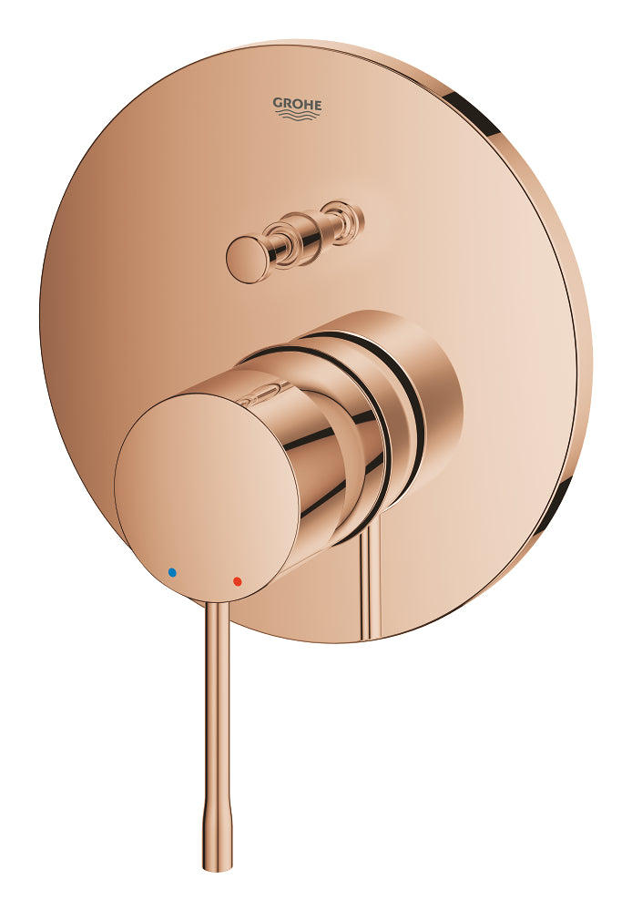 Grohe Essence Ankastre Banyo Duş Bataryası 2 Çıkışlı Divertörlü Warm Sunset – 24167DA1