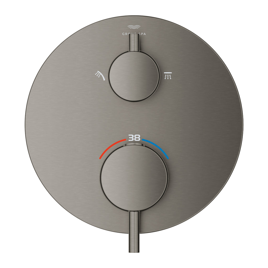 Grohe Ankastre Term. Banyo Bat. 2 Çık. Atrio Br.Hard Graphite-24358AL0