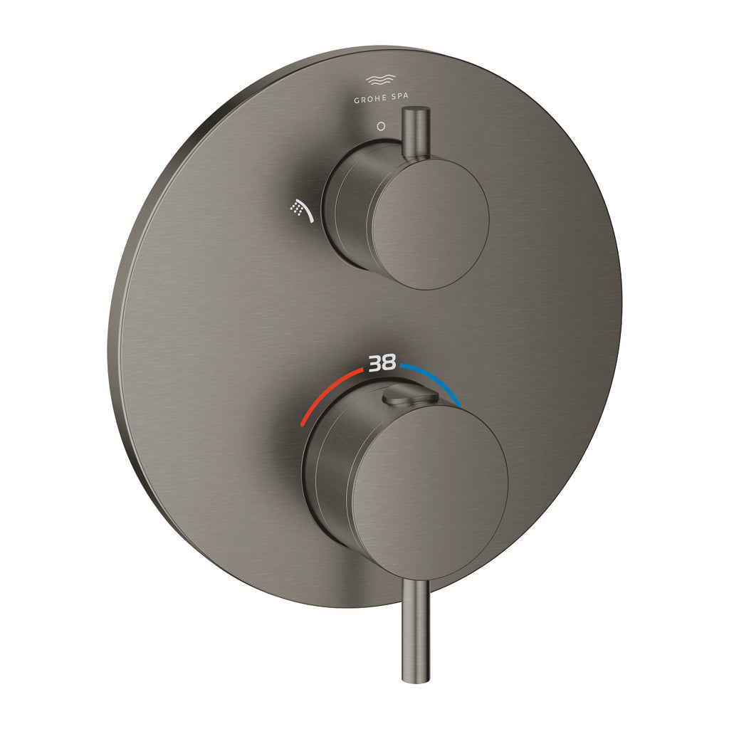 Grohe Ankastre Term. Banyo Bat. 2 Çık. Atrio Br.Hard Graphite-24358AL0