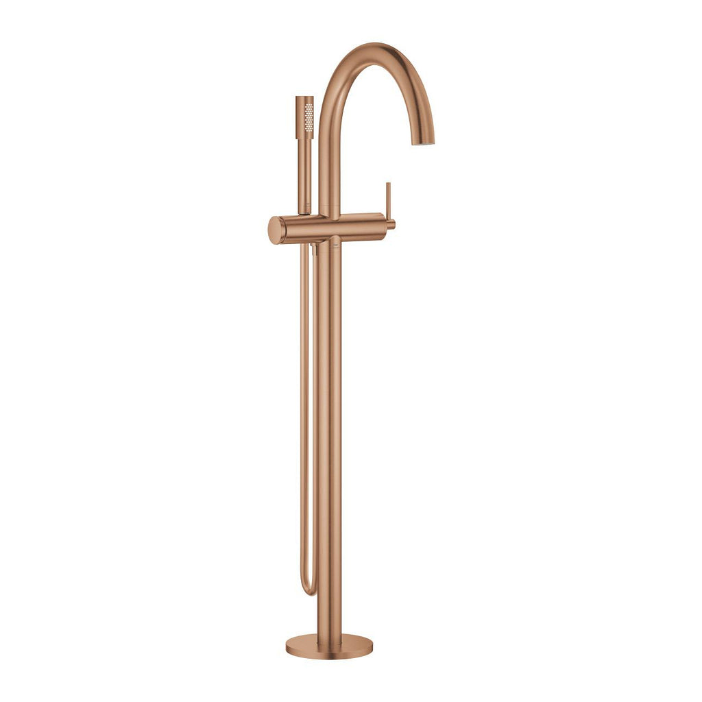 Grohe Atrio Yerden Küvet Bataryası Brushed Warm Sunset – 24368DL0