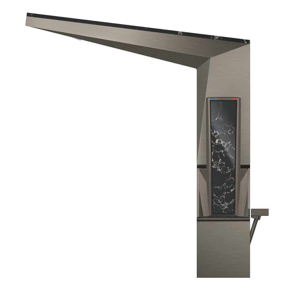 Grohe Allure Brilliant Private Collection Lavabo Bataryası L–Boyut Br. Hard Graphite – 24414AL0