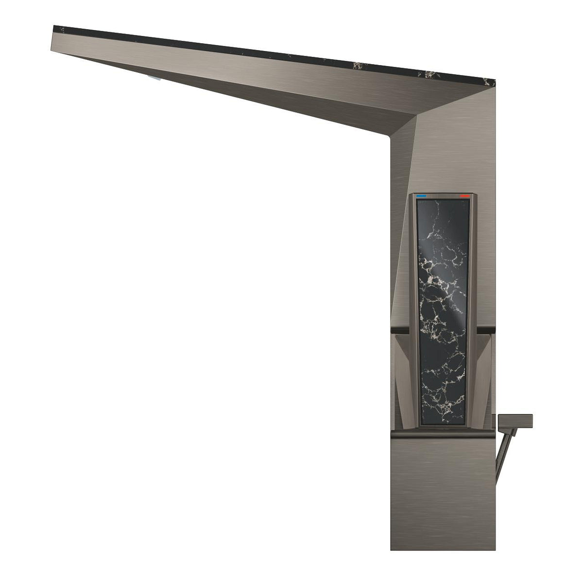 Grohe Allure Brilliant Private Collection Lavabo Bataryası L–Boyut Br. Hard Graphite – 24414AL0
